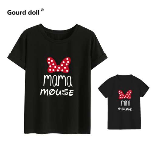 Ema-tütre T-särgid lipsuga | E-pood Tootemaailm Ema-tütre T-särgid lipsuga