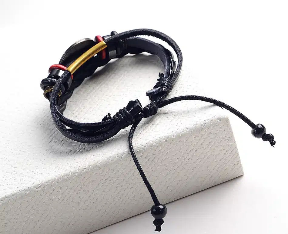12 Zodiac Signs Cuff Leather Bracelet Men Femme Charms For Women Jewelry Couple Lovers Fits For Original Bracelets & Bangles 9