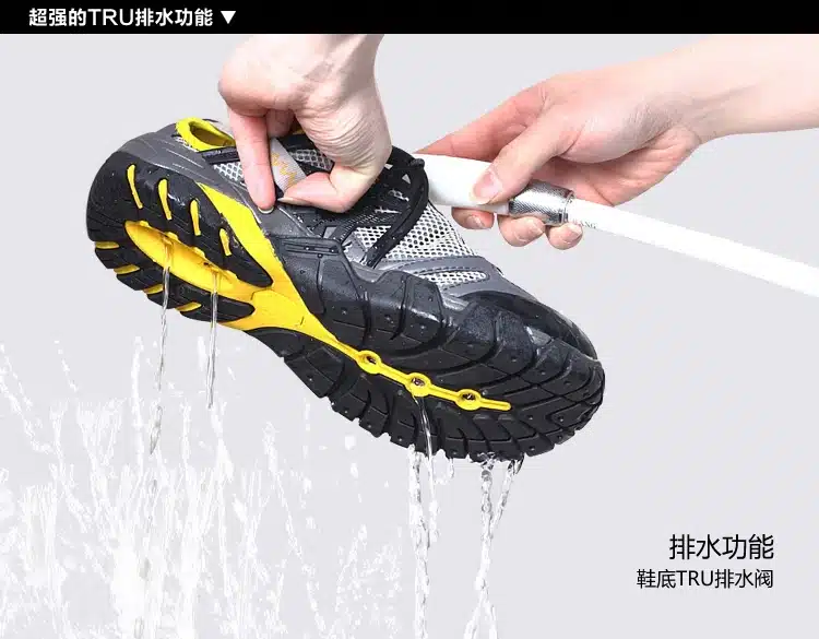 2017 Men Outdoor Sneakers Breathable Hiking Shoes Big Size Men Women Outdoor Hiking Sandals Men Trekking Trail Water Sandals 17