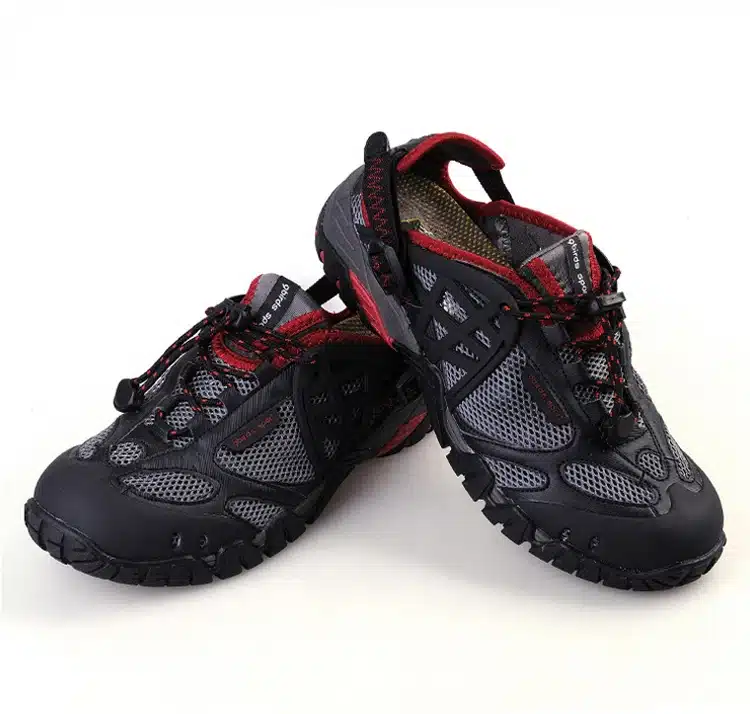 2017 Men Outdoor Sneakers Breathable Hiking Shoes Big Size Men Women Outdoor Hiking Sandals Men Trekking Trail Water Sandals 38