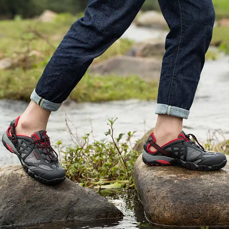 Summer Sandals Man Hiking Shoes Outdoor Men Breathable Mesh Trekking Sneakers Water Shoes Trekking Mountain Shoes Outdoor Men 4