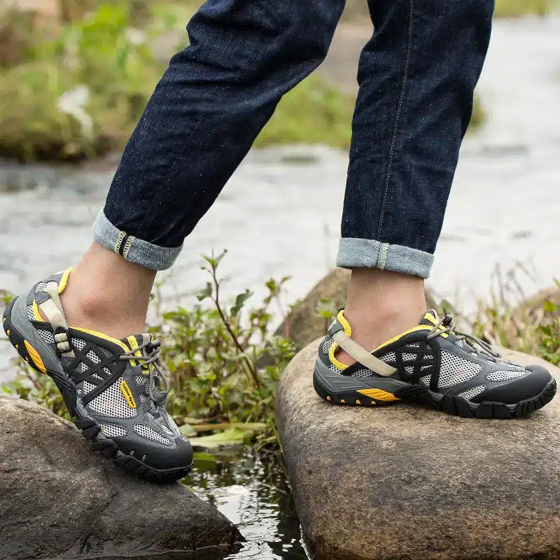 Summer Sandals Man Hiking Shoes Outdoor Men Breathable Mesh Trekking Sneakers Water Shoes Trekking Mountain Shoes Outdoor Men 6