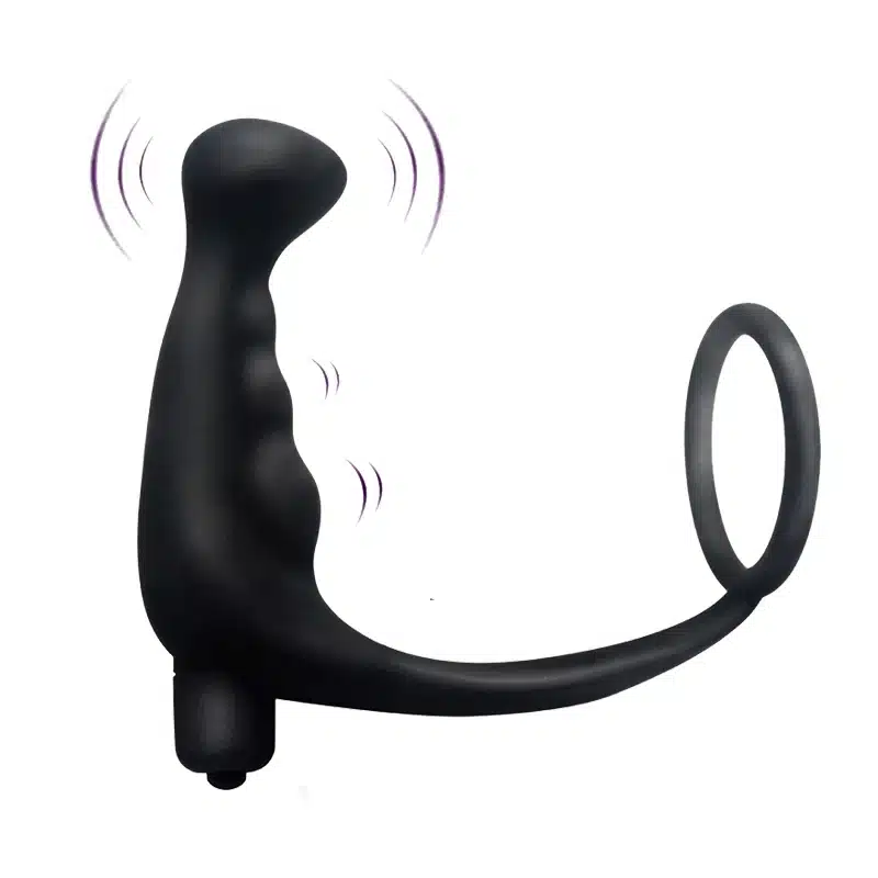 Men masturbator sexy toys Silicone Male Prostate Massager Anal Vibrator Butt Plug for Men, Adult Erotic,Sex Toys 4