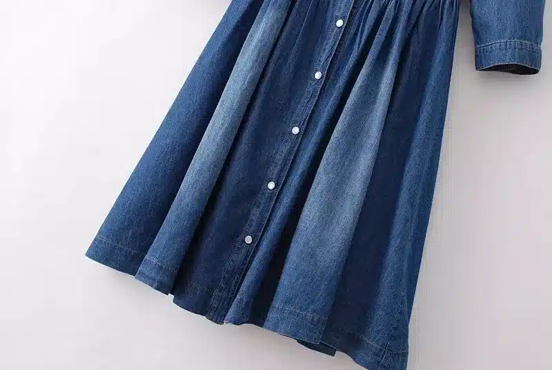 2017 New Arrival Quality Plus Size Women's Clothes, Female Fashion Casual 4XL Denim Dress Elegant Slim Jeans Dresses 33