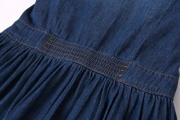 2017 New Arrival Quality Plus Size Women's Clothes, Female Fashion Casual 4XL Denim Dress Elegant Slim Jeans Dresses 67