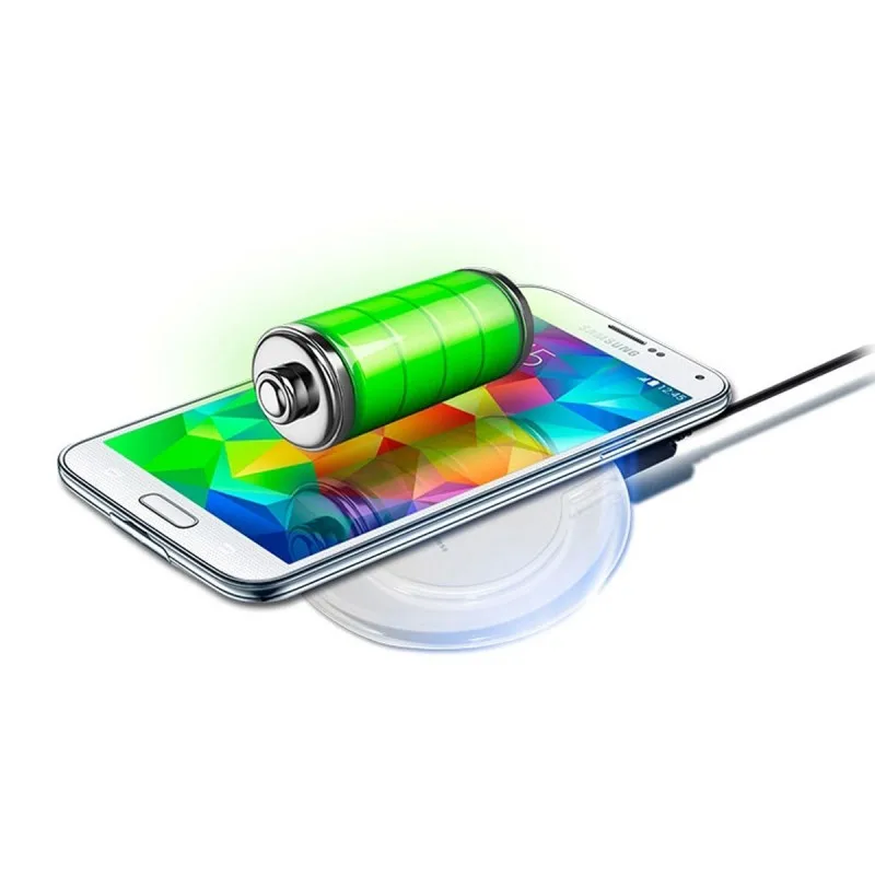 juhtmevaba laadija, millel on telefon laadimas