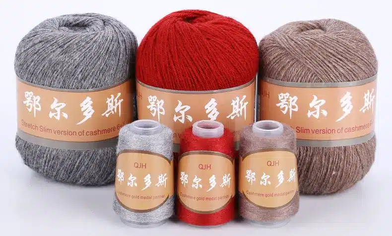 Best Quality 100% Mongolian Cashmere Hand-knitted Cashmere Yarn Wool Cashmere Knitting Yarn Ball Scarf Wool Yarny Baby 50 grams 9