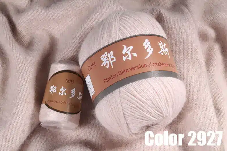 Best Quality 100% Mongolian Cashmere Hand-knitted Cashmere Yarn Wool Cashmere Knitting Yarn Ball Scarf Wool Yarny Baby 50 grams 11