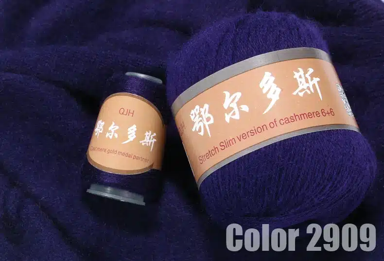 Best Quality 100% Mongolian Cashmere Hand-knitted Cashmere Yarn Wool Cashmere Knitting Yarn Ball Scarf Wool Yarny Baby 50 grams 12
