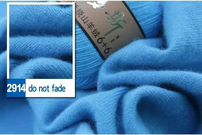 Best Quality 100% Mongolian Cashmere Hand-knitted Cashmere Yarn Wool Cashmere Knitting Yarn Ball Scarf Wool Yarny Baby 50 grams 20