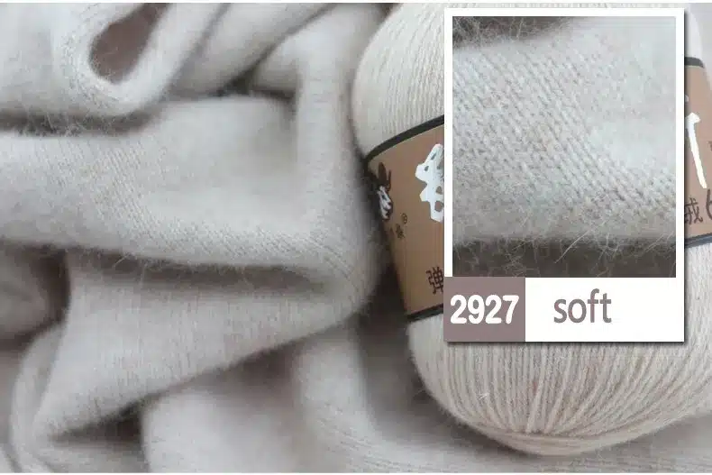 Best Quality 100% Mongolian Cashmere Hand-knitted Cashmere Yarn Wool Cashmere Knitting Yarn Ball Scarf Wool Yarny Baby 50 grams 21