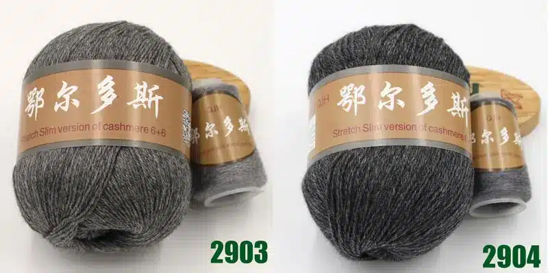 Best Quality 100% Mongolian Cashmere Hand-knitted Cashmere Yarn Wool Cashmere Knitting Yarn Ball Scarf Wool Yarny Baby 50 grams 26