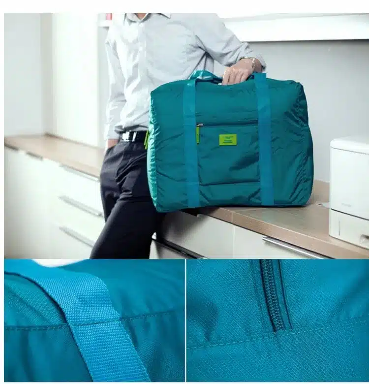 Hot Sale Foldable brand designer luggage travels bags organizer waterproof women and men duffle carry on luggage traveling bag 8