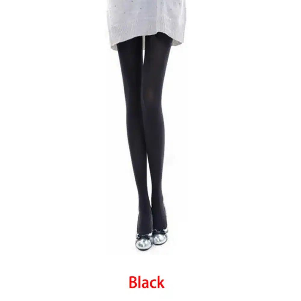 1 Pair Beauty 10Colors Opaque Footed Tights Sexy Pantyhose Leg Warmers for Women Lady Girl all-match elastic tights 7