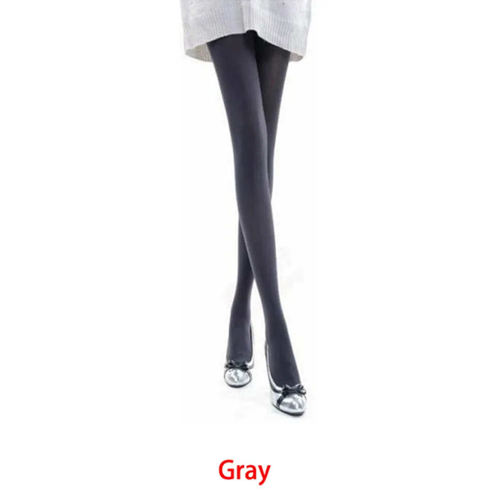 1 Pair Beauty 10Colors Opaque Footed Tights Sexy Pantyhose Leg Warmers for Women Lady Girl all-match elastic tights 9