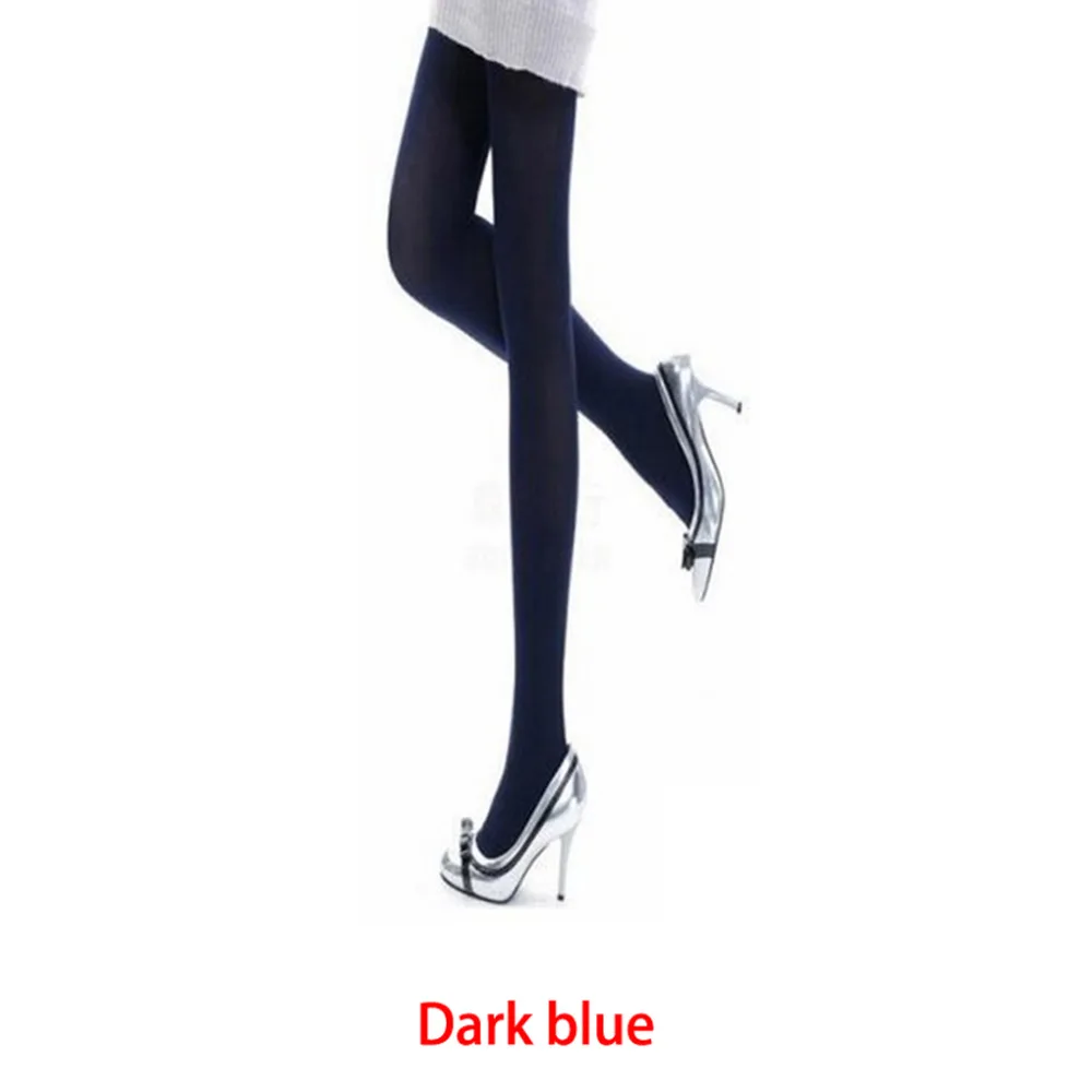 1 Pair Beauty 10Colors Opaque Footed Tights Sexy Pantyhose Leg Warmers for Women Lady Girl all-match elastic tights 11