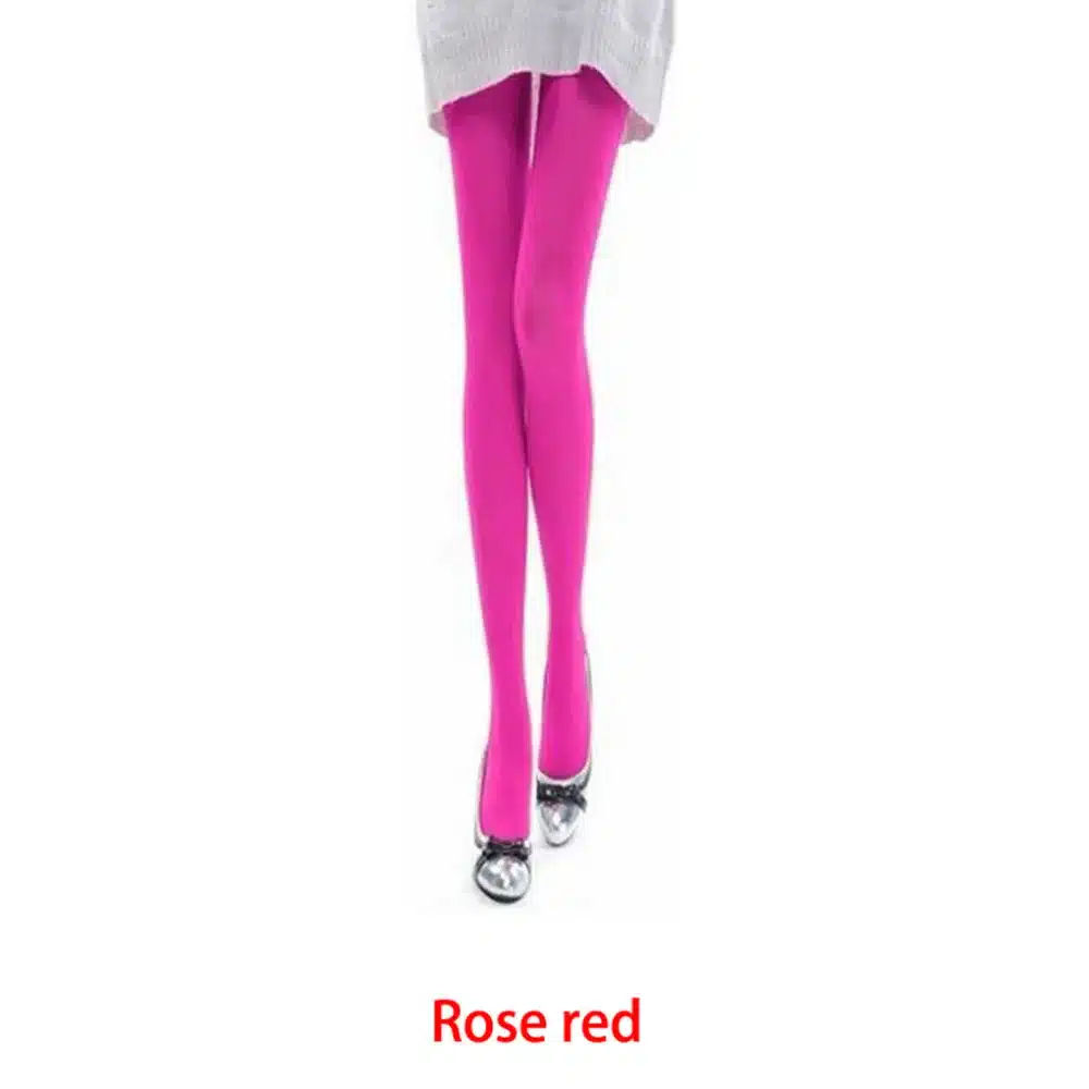 1 Pair Beauty 10Colors Opaque Footed Tights Sexy Pantyhose Leg Warmers for Women Lady Girl all-match elastic tights 13