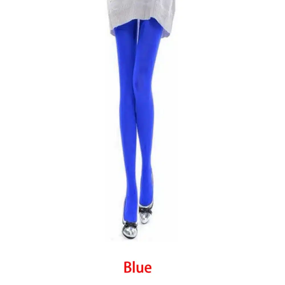 1 Pair Beauty 10Colors Opaque Footed Tights Sexy Pantyhose Leg Warmers for Women Lady Girl all-match elastic tights 14