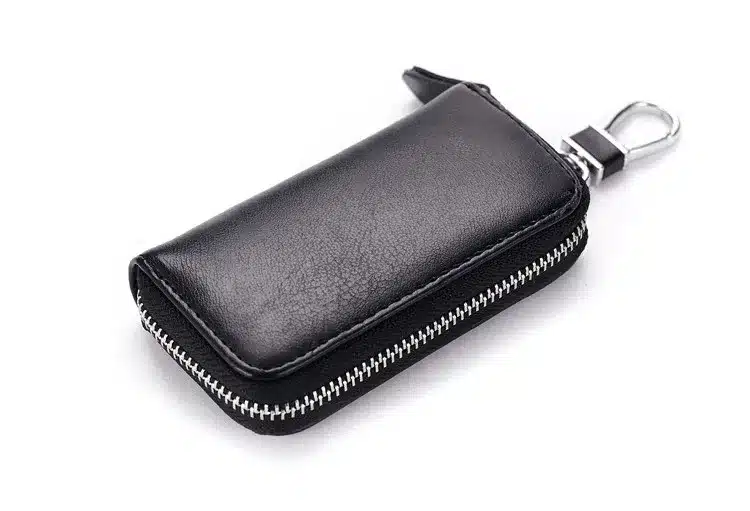New arrival Genuine leather Men key holder organizer multifunctional women key case wallet ladies Housekeeper 12