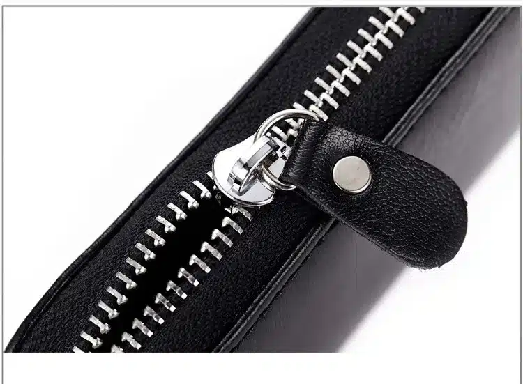 New arrival Genuine leather Men key holder organizer multifunctional women key case wallet ladies Housekeeper 24
