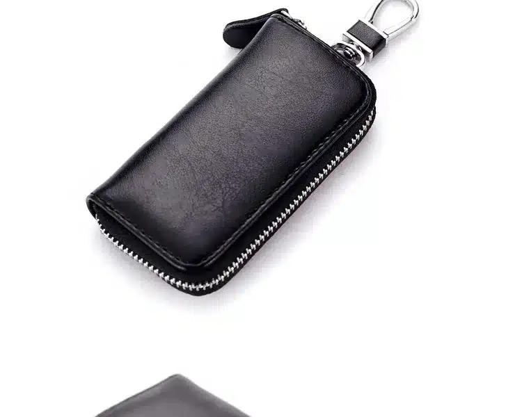 New arrival Genuine leather Men key holder organizer multifunctional women key case wallet ladies Housekeeper 32