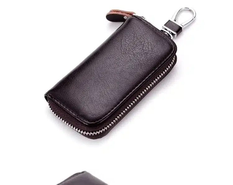 New arrival Genuine leather Men key holder organizer multifunctional women key case wallet ladies Housekeeper 38