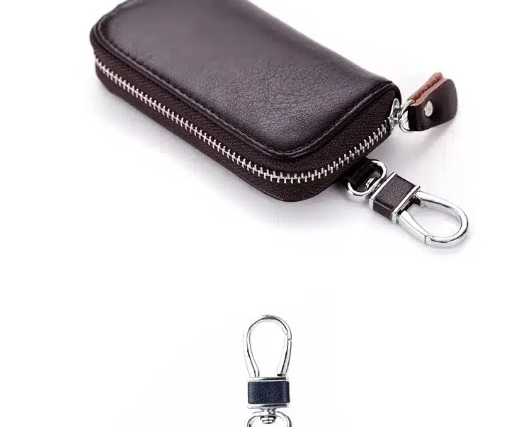 New arrival Genuine leather Men key holder organizer multifunctional women key case wallet ladies Housekeeper 39