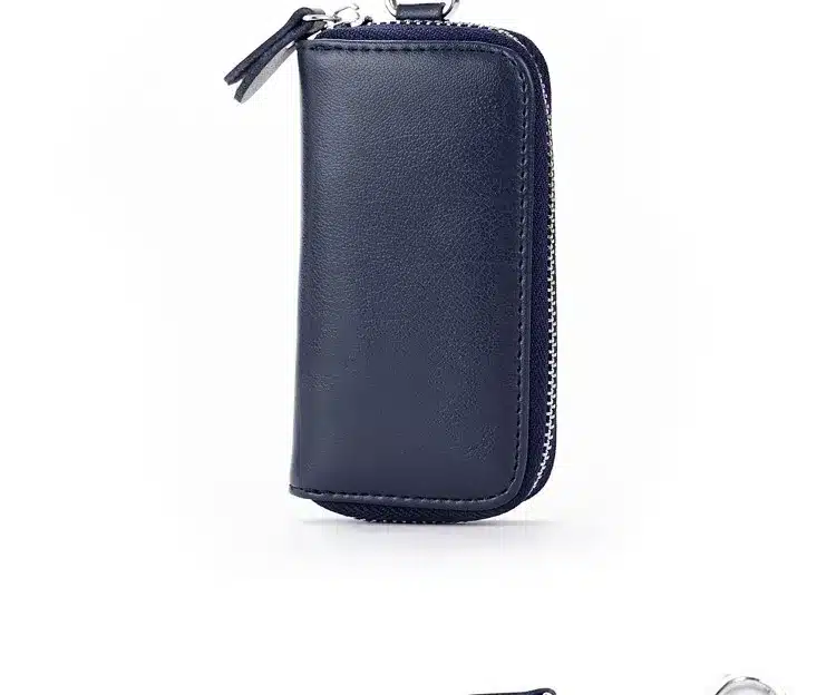 New arrival Genuine leather Men key holder organizer multifunctional women key case wallet ladies Housekeeper 40