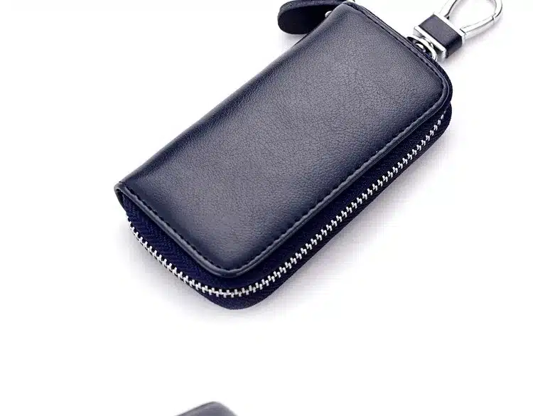 New arrival Genuine leather Men key holder organizer multifunctional women key case wallet ladies Housekeeper 41