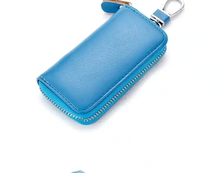 New arrival Genuine leather Men key holder organizer multifunctional women key case wallet ladies Housekeeper 44