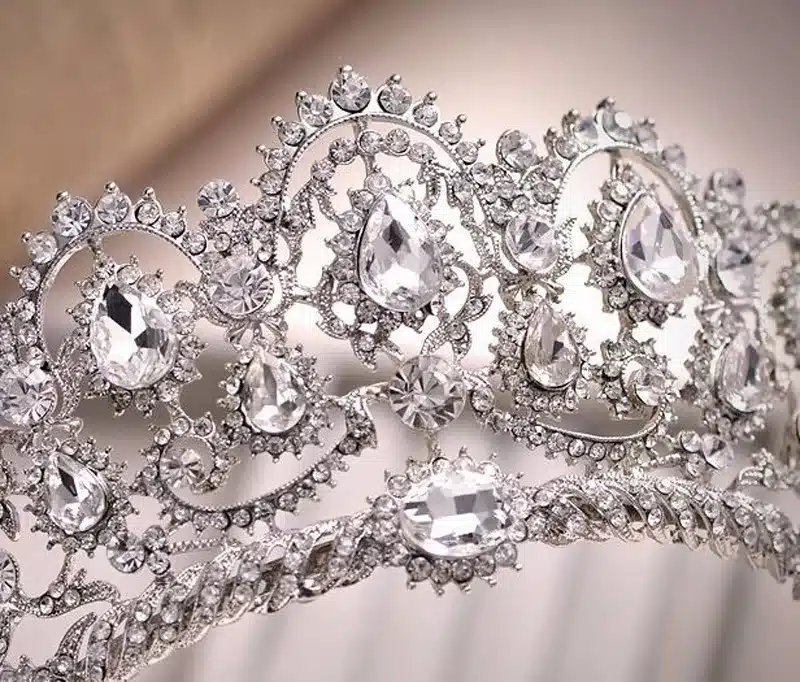 Vintage Big Rhinestone Prom Queen Crown Crystal Bride Quinceanera Tiaras Bridal Head Jewelry Pageant Wedding Hair Accessories 6