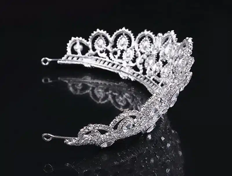 Vintage Big Rhinestone Prom Queen Crown Crystal Bride Quinceanera Tiaras Bridal Head Jewelry Pageant Wedding Hair Accessories 8