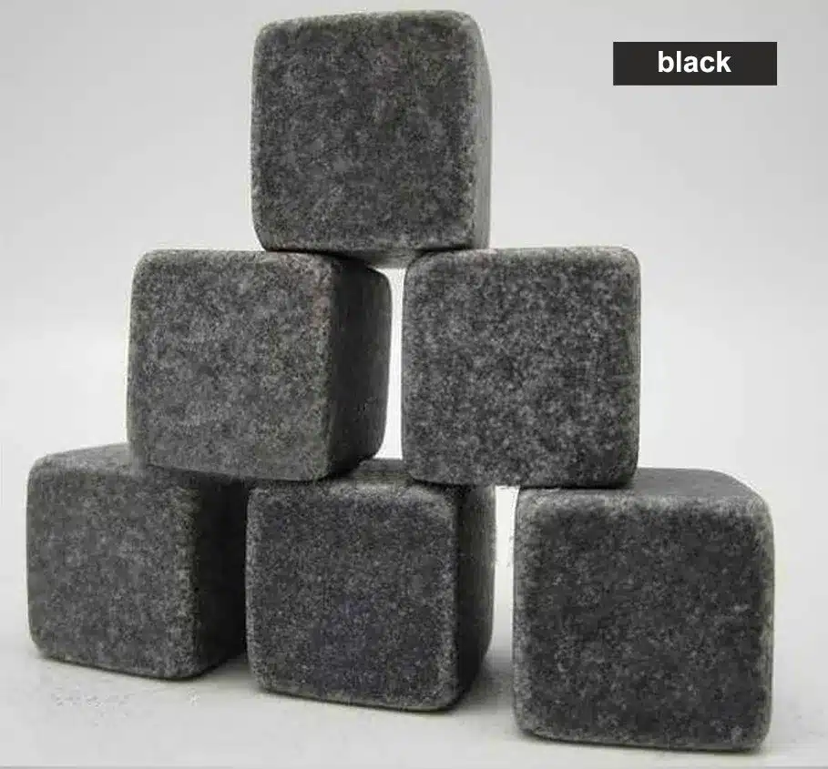 Drixon 6 Colors Christmas Gift Whisky Stones in DELICATE GIFT BOX Whiskey Wine Stone Whisky Rock Ice Cube Wedding Decoration 15