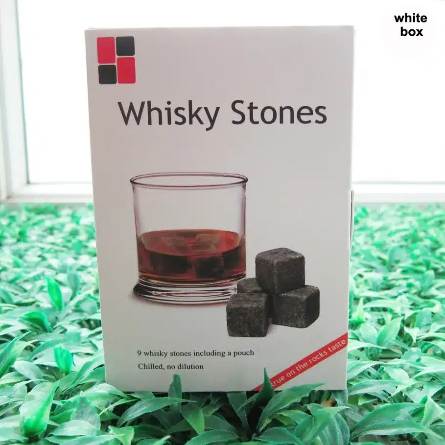 Drixon 6 Colors Christmas Gift Whisky Stones in DELICATE GIFT BOX Whiskey Wine Stone Whisky Rock Ice Cube Wedding Decoration 23