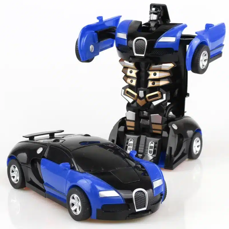 Transformeeruv auto-robot | kujundav pilt e-kaubamaja pildikogust