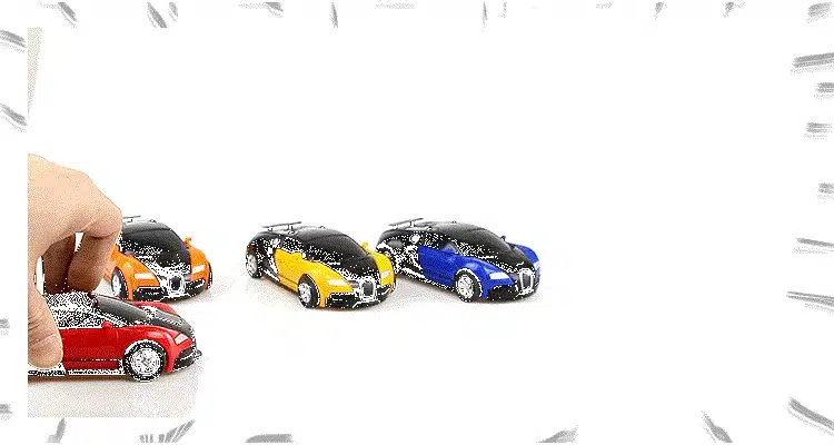 Plastic Baby Toy Cars Children Model Mini Car Inertia Toy Vehicles Transformation Robot Figure Autobot Roll Anti-Slip Bugatti 10