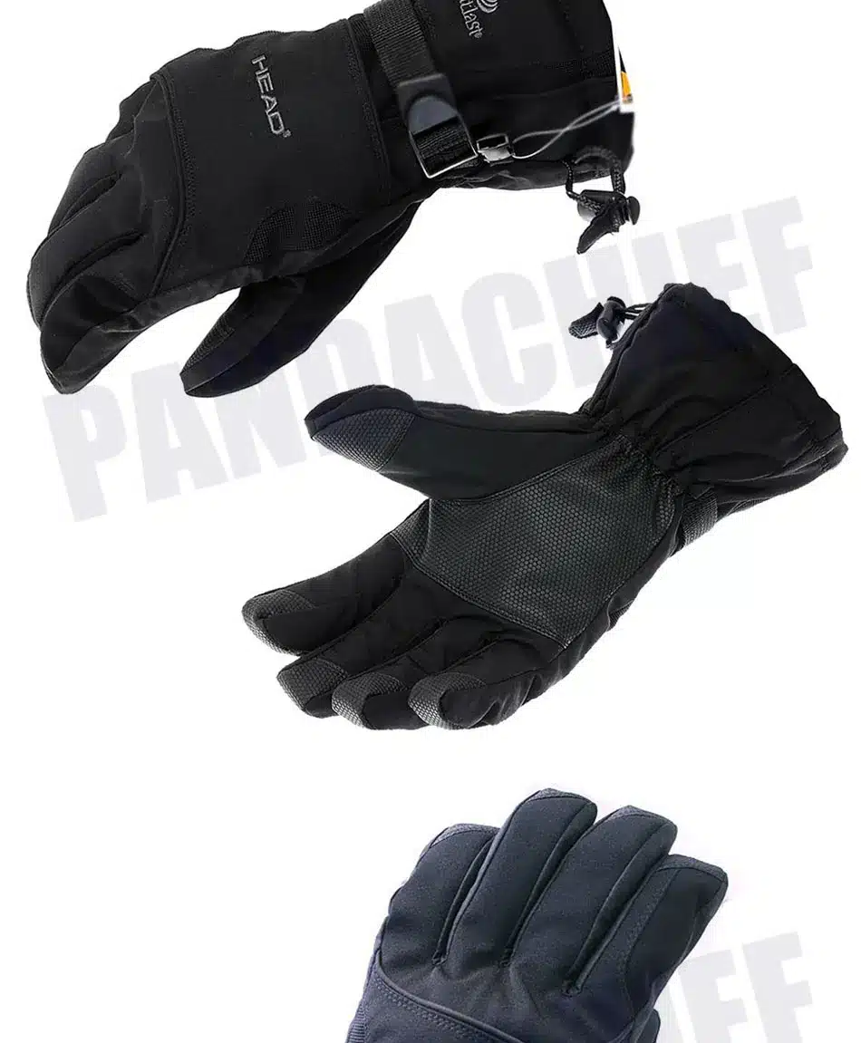 mustad soojad kindad talvisteks spordialadeks