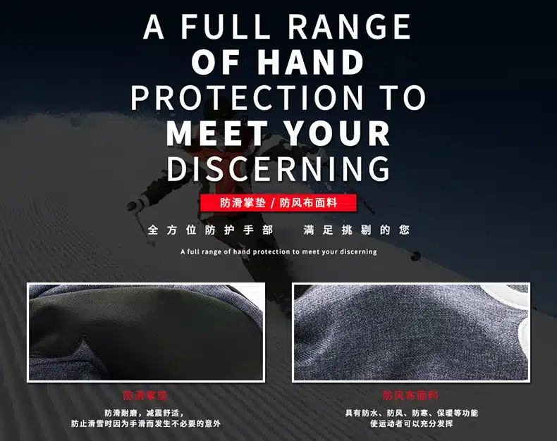 Boodun Windproof Waterproof Thermal Women Men Winter Ski Gloves Snowboard Snowmobile Moto Cycling Outdoor Sports Skiing Gloves 15