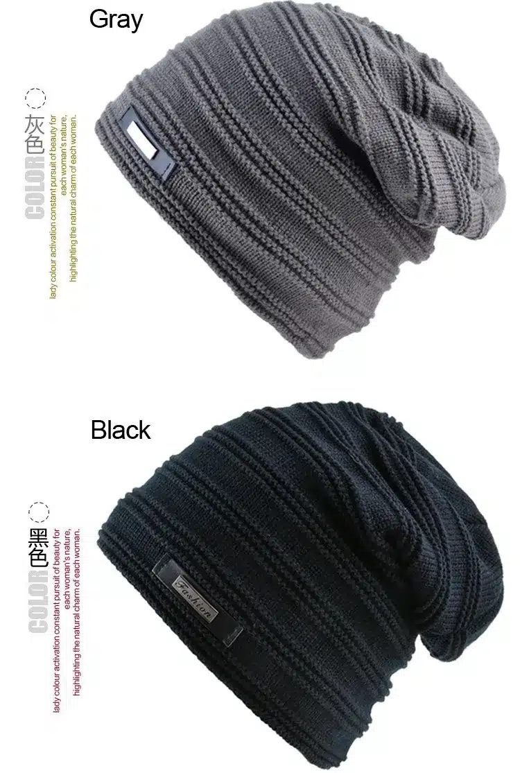 2017 Bonnet skullies men winter hat boy knitted beanie hats for men beanies warm caps gorro russian ushanka wool warm cap bone 13