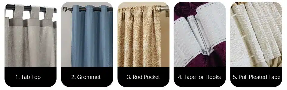 Top Finel Modern Solid Velvet Blackout Curtains for Living Room Bedroom Luxury Black Out Curtains Thick Thermal Night Curtain 12