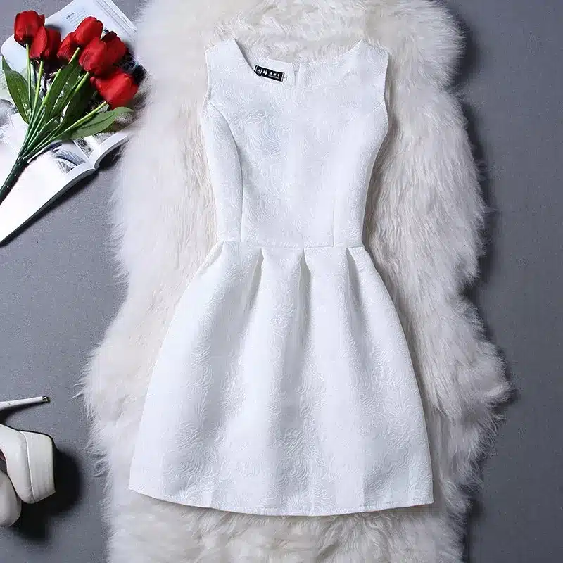 Vestidos De Festa Summer Dress Women robe femme ete 2018 Fashion sexy O-neck Party Evening Vintage Tank ukraine Red Black Dress 20