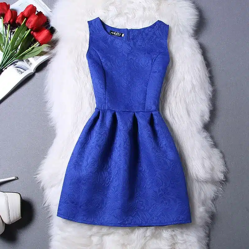 Vestidos De Festa Summer Dress Women robe femme ete 2018 Fashion sexy O-neck Party Evening Vintage Tank ukraine Red Black Dress 21