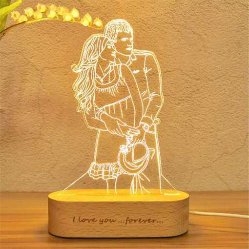 Foto järgi tehtud lamp