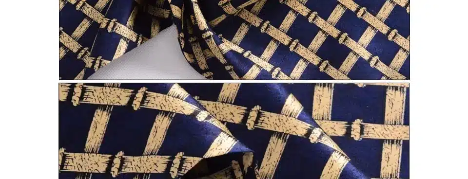[BYSIFA] Men Black Gold Silk Scarves Winter Fashion Accessories 100% Natural Silk Male Plaid Long Scarves Cravat 160*26cm 40
