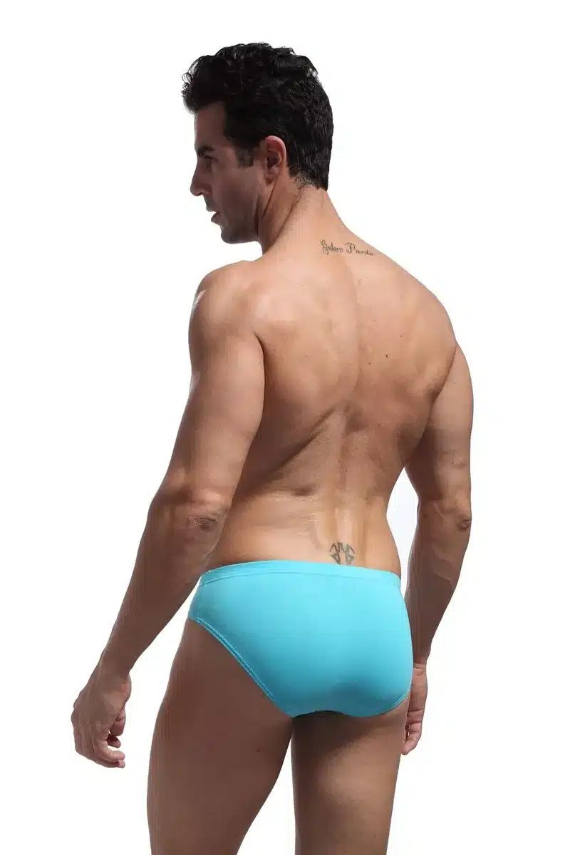 Brave Person Brand Fashion Men's Low Waist Briefs Bikini Sexy Underwears Cotton Men Briefs Shorts Underpants For Man B1130 14