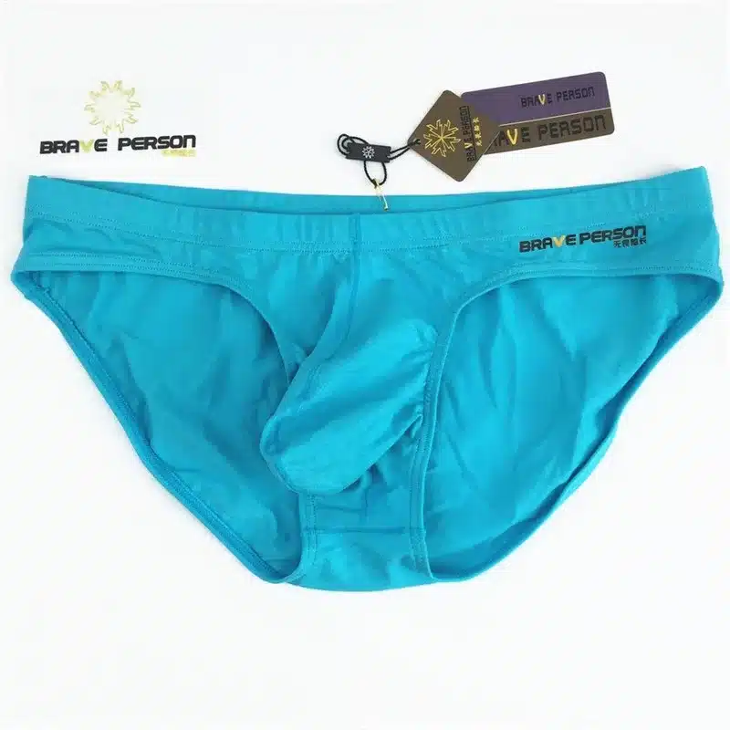 Brave Person Brand Fashion Men's Low Waist Briefs Bikini Sexy Underwears Cotton Men Briefs Shorts Underpants For Man B1130 15