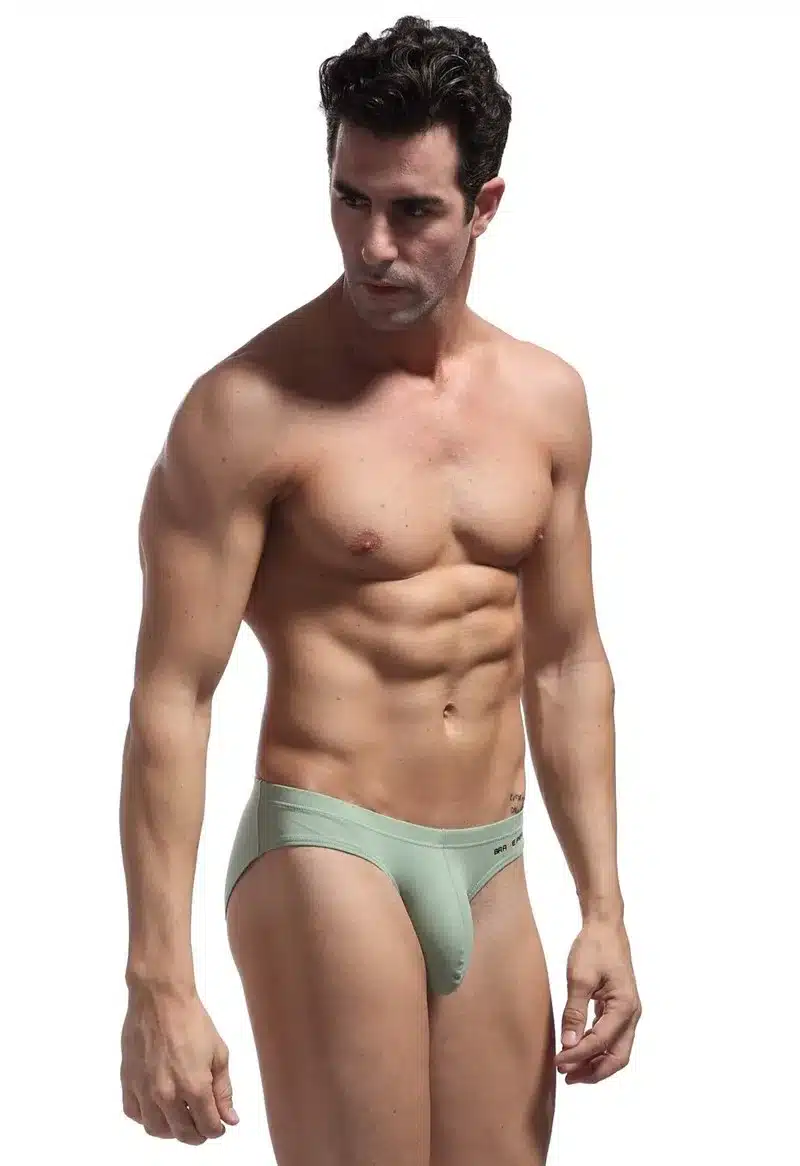 Brave Person Brand Fashion Men's Low Waist Briefs Bikini Sexy Underwears Cotton Men Briefs Shorts Underpants For Man B1130 29