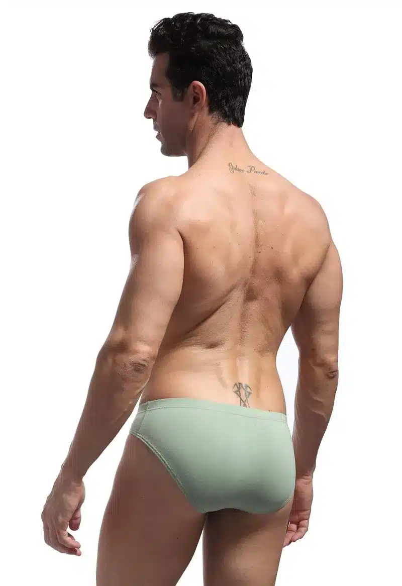 Brave Person Brand Fashion Men's Low Waist Briefs Bikini Sexy Underwears Cotton Men Briefs Shorts Underpants For Man B1130 30