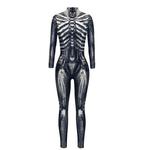 Naiste bodysuit "Skeleton" | E-pood Tootemaailm Naiste bodysuit “Skeleton”
