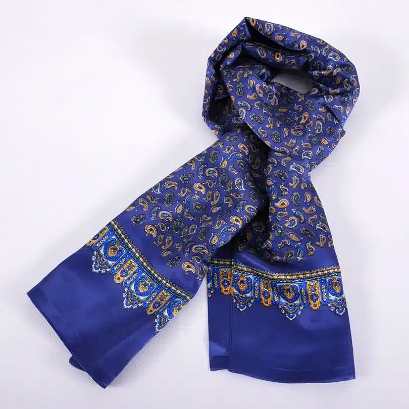 2016 New Arrival Man100% Silk Scarf Printed New Style Brand Male Scarves 160*26cm Man Scarf For Spring Autumn Winter Long Scarf 34
